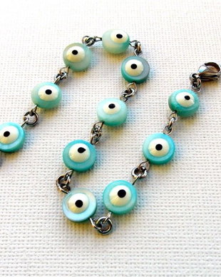 Bratara INOX*Evyl Eye