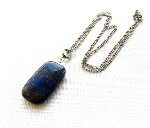 Lantisor+Pandantiv INOX*LapisLazuli