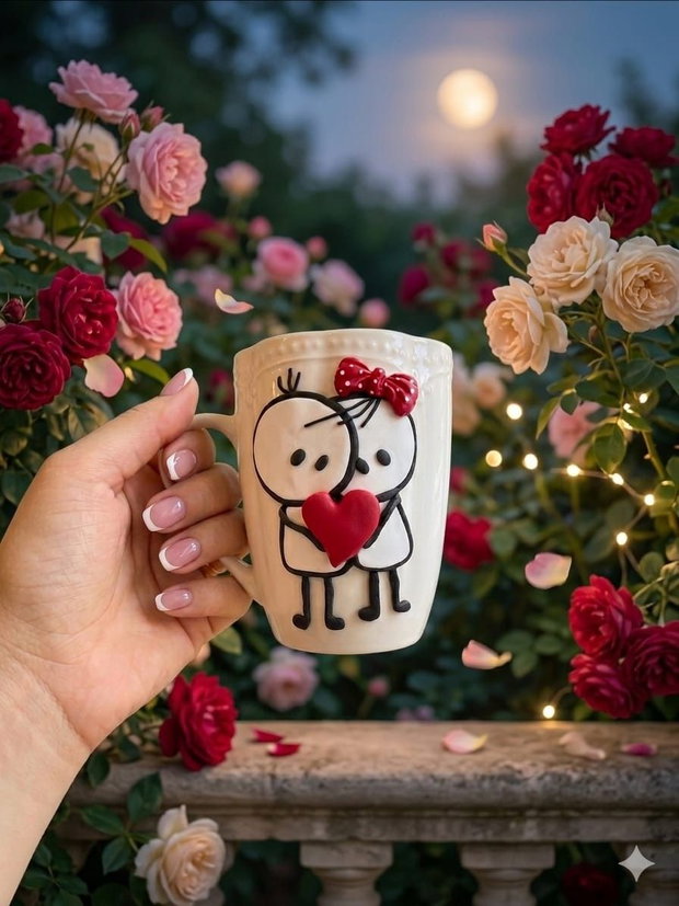 Cană personalizată. Cadou pentru cuplu
