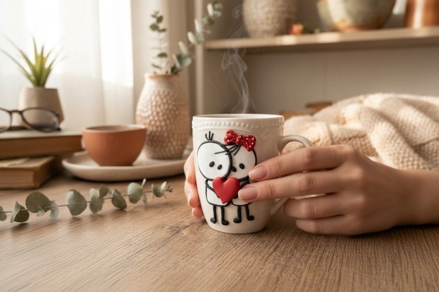 Cană personalizată. Cadou pentru cuplu