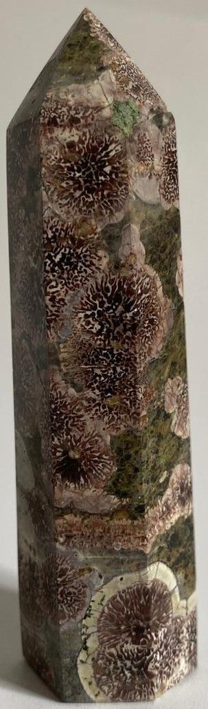 Jasp Sakura - Obelisc piatra semipretioasa