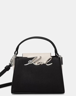 Karl Lagerfeld geantă crossbody pentru femei din piele K/SIGNATURE