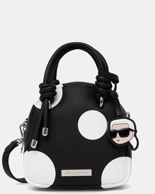 Karl Lagerfeld geantă crossbody pentru femei cu imitație de piele IKON