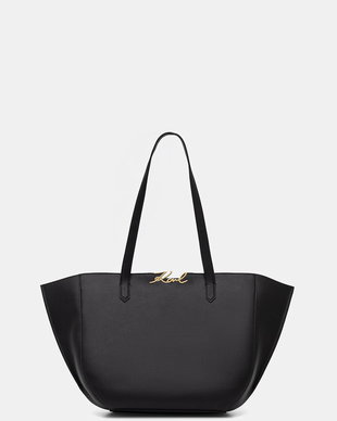 Karl Lagerfeld geantă tote pentru femei din piele K/SIGNATURE