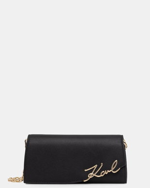 Karl Lagerfeld geantă crossbody pentru femei din piele K/SIGNATURE