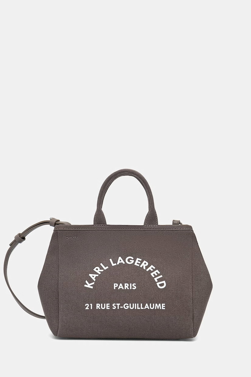 Karl Lagerfeld geantă crossbody pentru femei, din bumbac K/RSG CONV.
