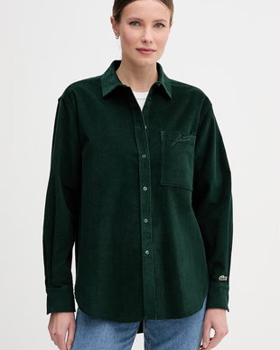 Lacoste cămașă pentru femei din bumbac