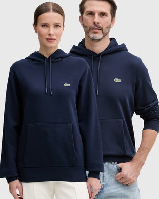 Lacoste hanorac cu glugă din bumbac