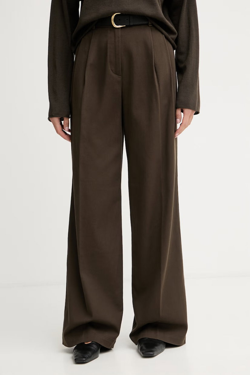 Marc O'Polo pantaloni pentru femei, din bumbac cu elastan