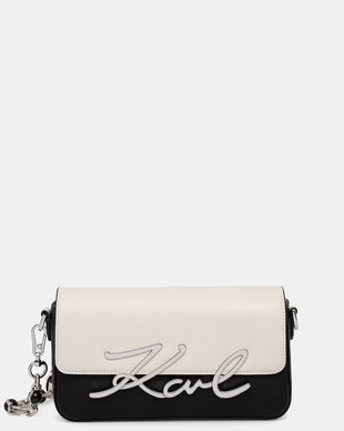 Karl Lagerfeld hobo bag pentru femei din piele K/SIGNATURE