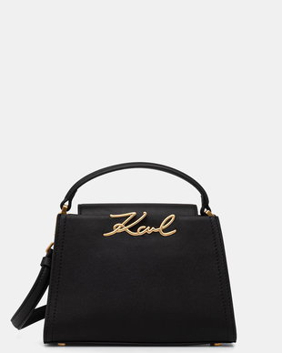 Karl Lagerfeld geantă crossbody pentru femei din piele K/SIGNATURE