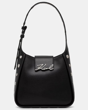 Karl Lagerfeld hobo bag pentru femei din piele K/SIGNATURE