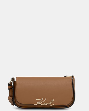 Karl Lagerfeld geantă crossbody pentru femei din piele K/SIGNATURE