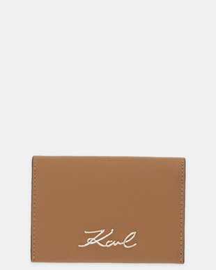 Karl Lagerfeld card-holder pentru femei din piele K/SIGNATURE