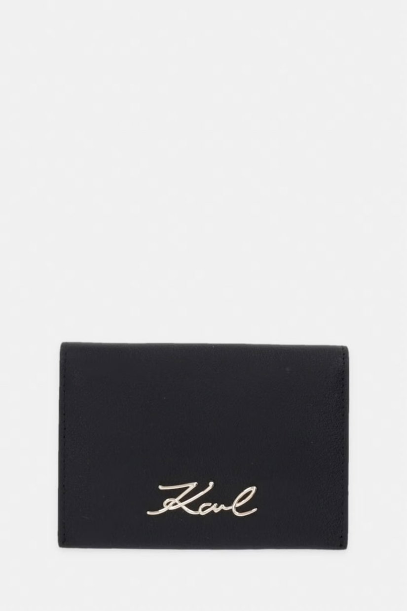 Karl Lagerfeld card-holder pentru femei din piele K/SIGNATURE