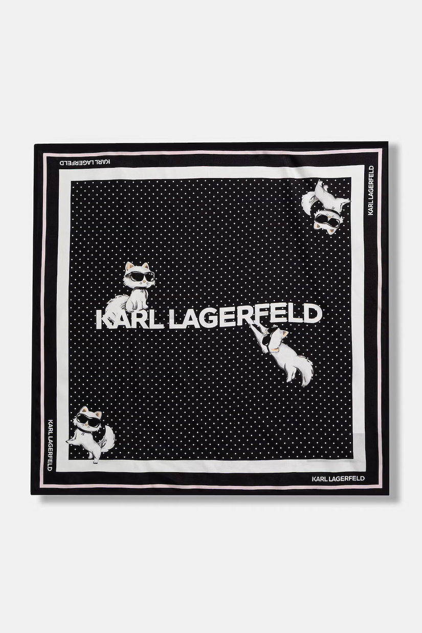 Karl Lagerfeld neckerchief pentru femei de mătase IKON