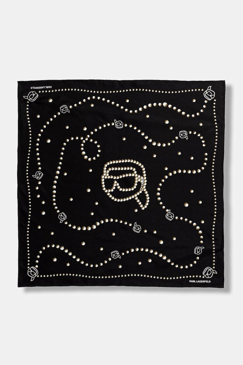 Karl Lagerfeld neckerchief pentru femei de mătase IKON