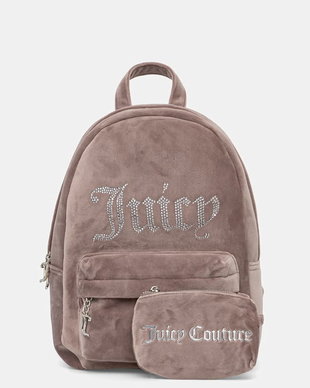 Juicy Couture rucsac pentru femei de velur KIMBERLY