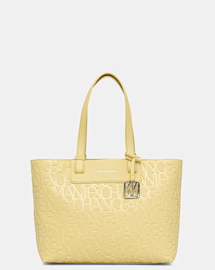 Armani Exchange geantă shopper pentru femei, cu imitație de piele