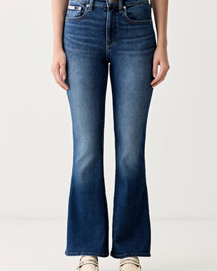 Calvin Klein Jeans blugi flared pentru femei
