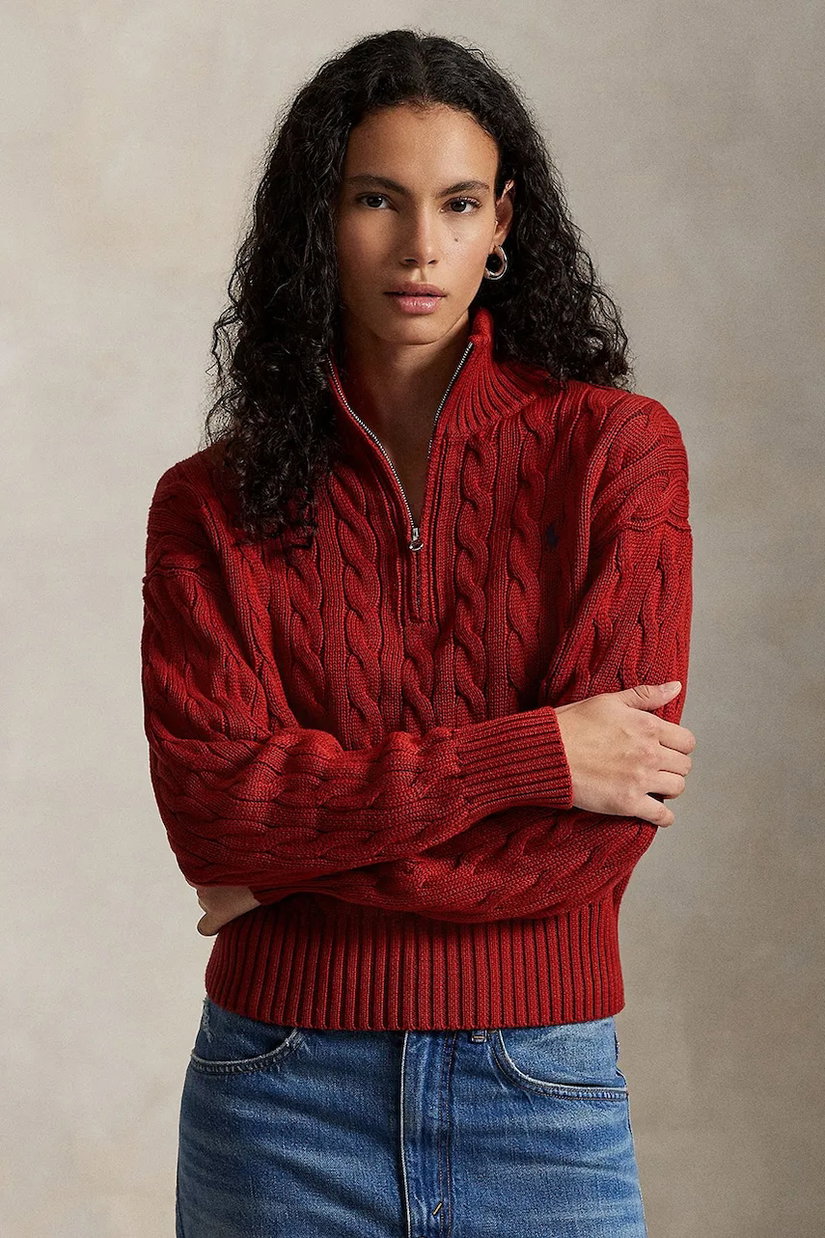 Polo Ralph Lauren pulover pentru femei din bumbac