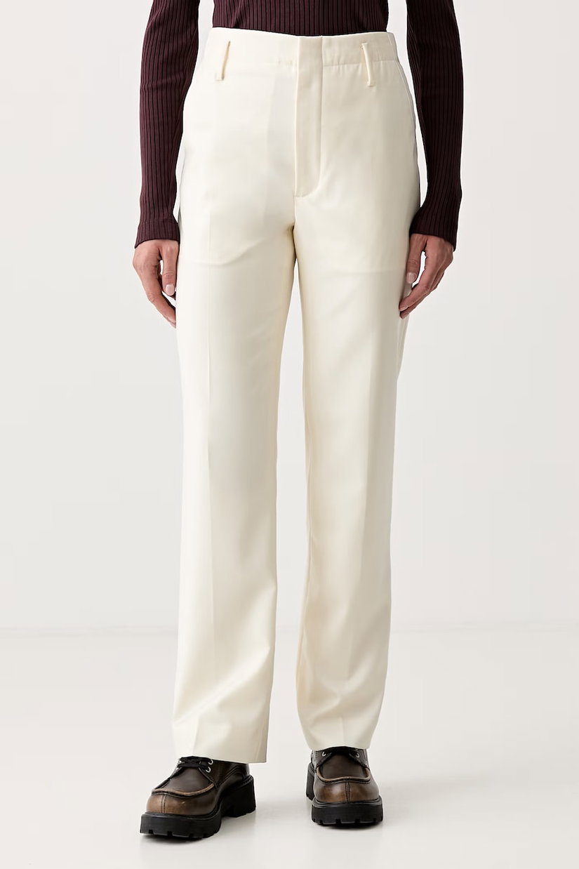 Kenzo pantaloni de costum pentru femei, din lână