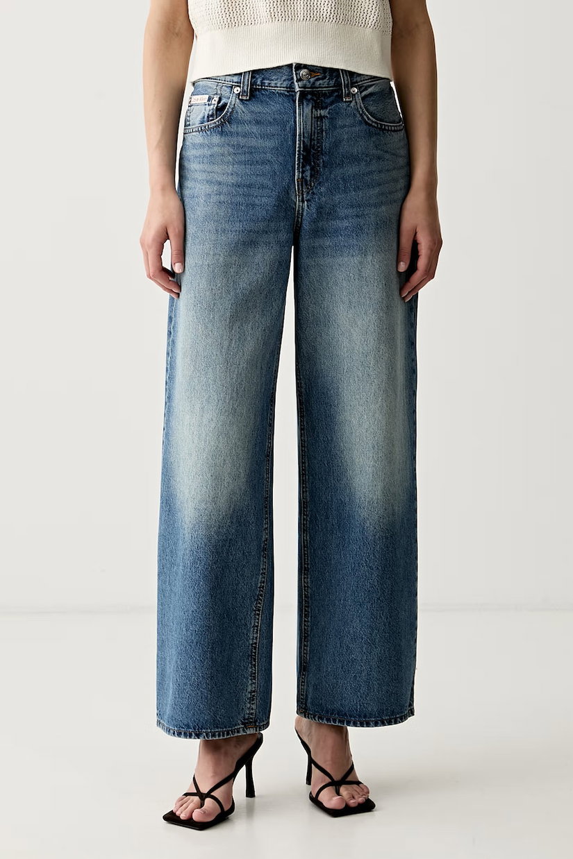 Calvin Klein Jeans blugi relaxed fit pentru femei