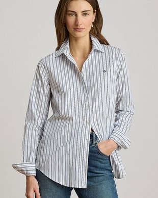 Lauren Ralph Lauren cămașă pentru femei, din bumbac
