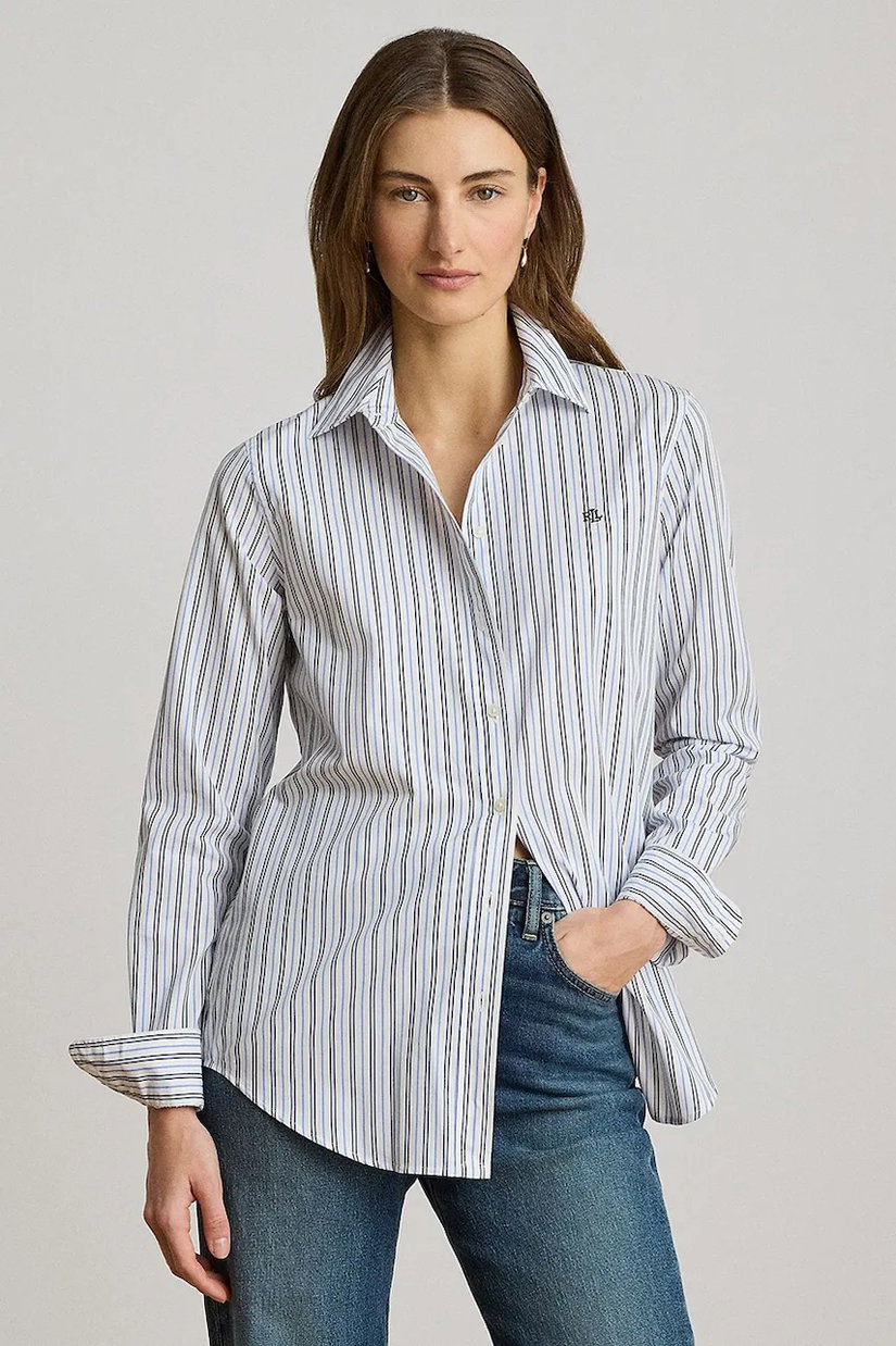 Lauren Ralph Lauren cămașă pentru femei, din bumbac