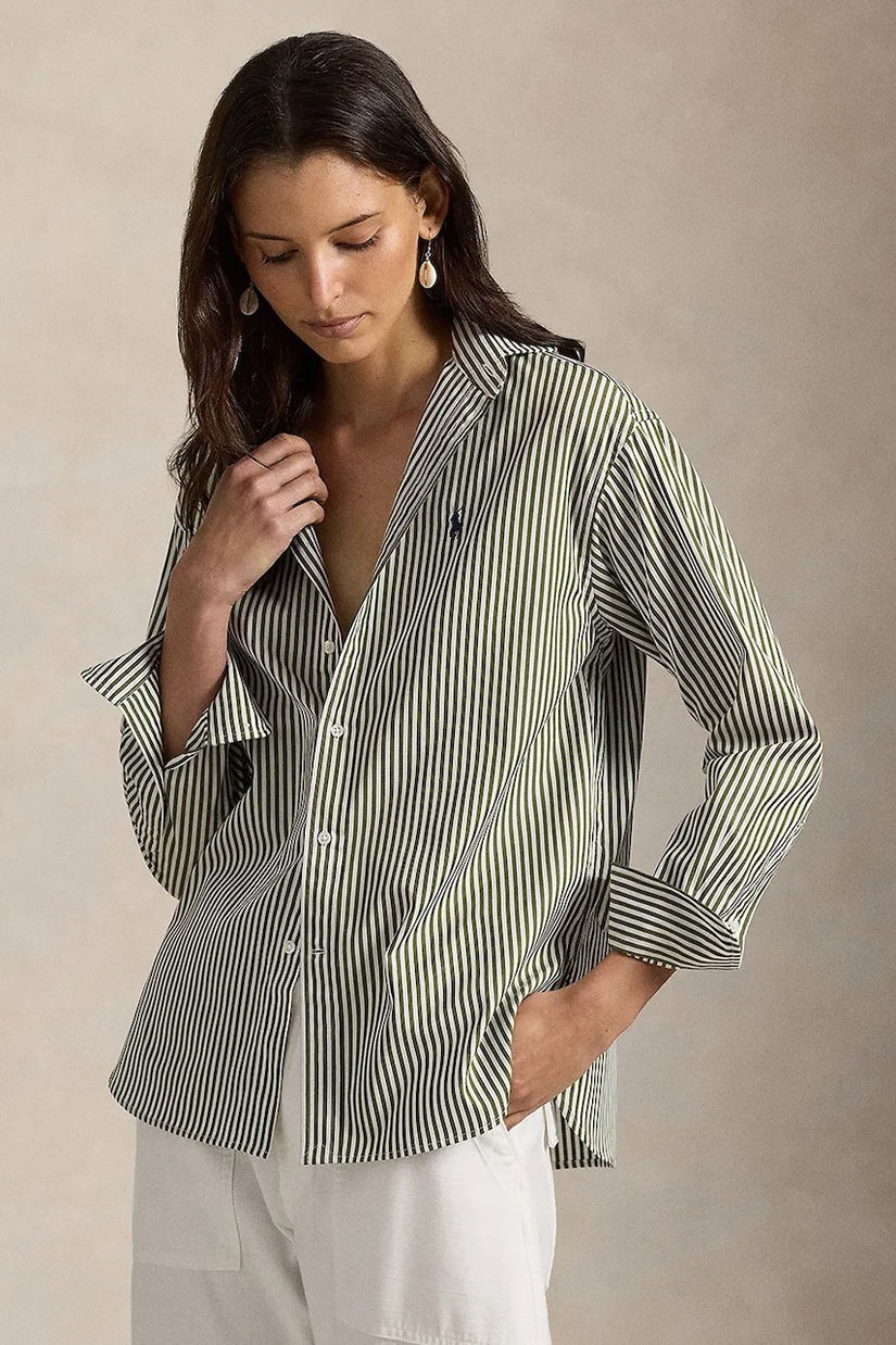 Polo Ralph Lauren cămașă pentru femei din bumbac