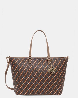 Armani Exchange geantă shopper pentru femei cu imitație de piele