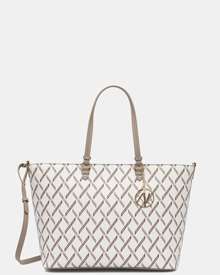 Armani Exchange geantă shopper pentru femei cu imitație de piele