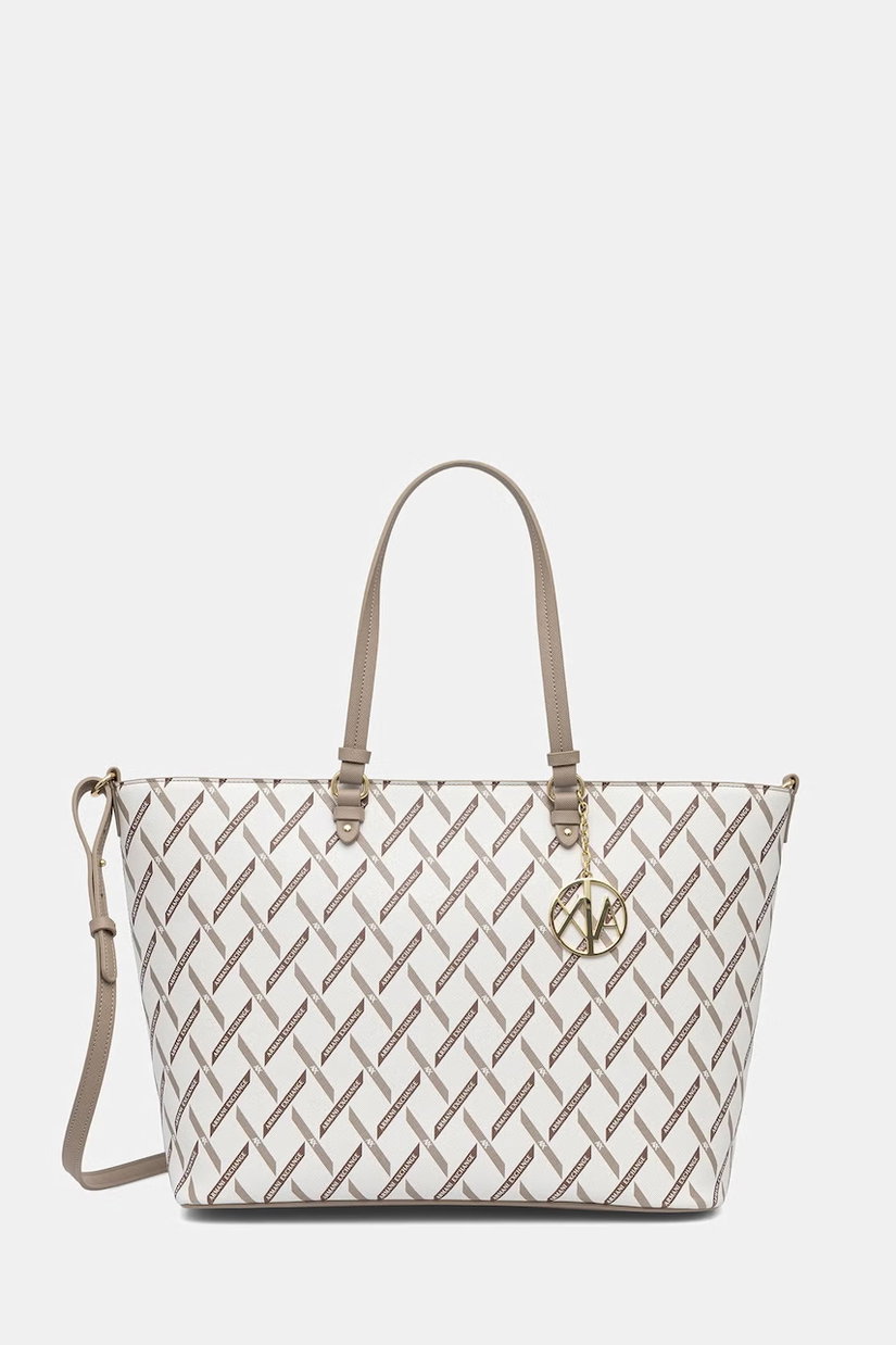 Armani Exchange geantă shopper pentru femei cu imitație de piele