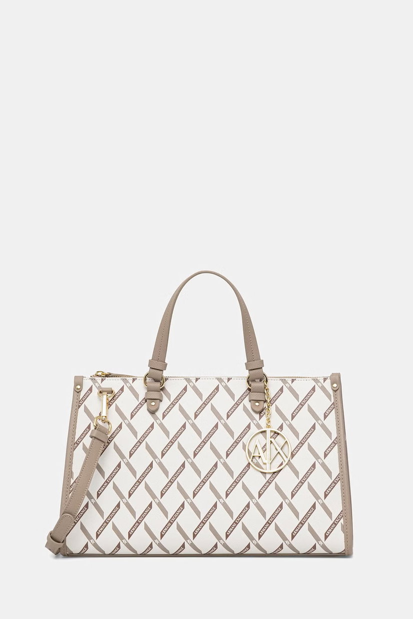 Armani Exchange geantă shopper pentru femei cu imitație de piele