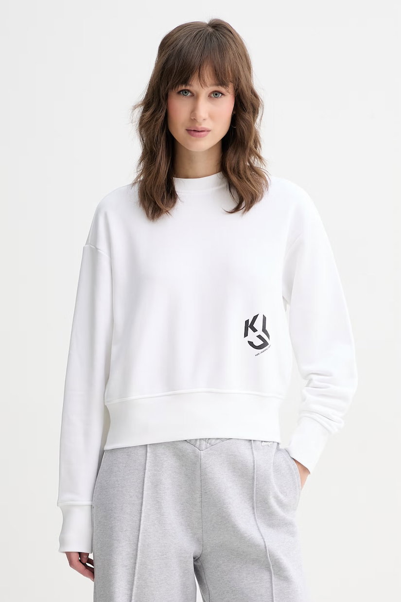 Karl Lagerfeld Jeans hanorac pentru femei cu bumbac