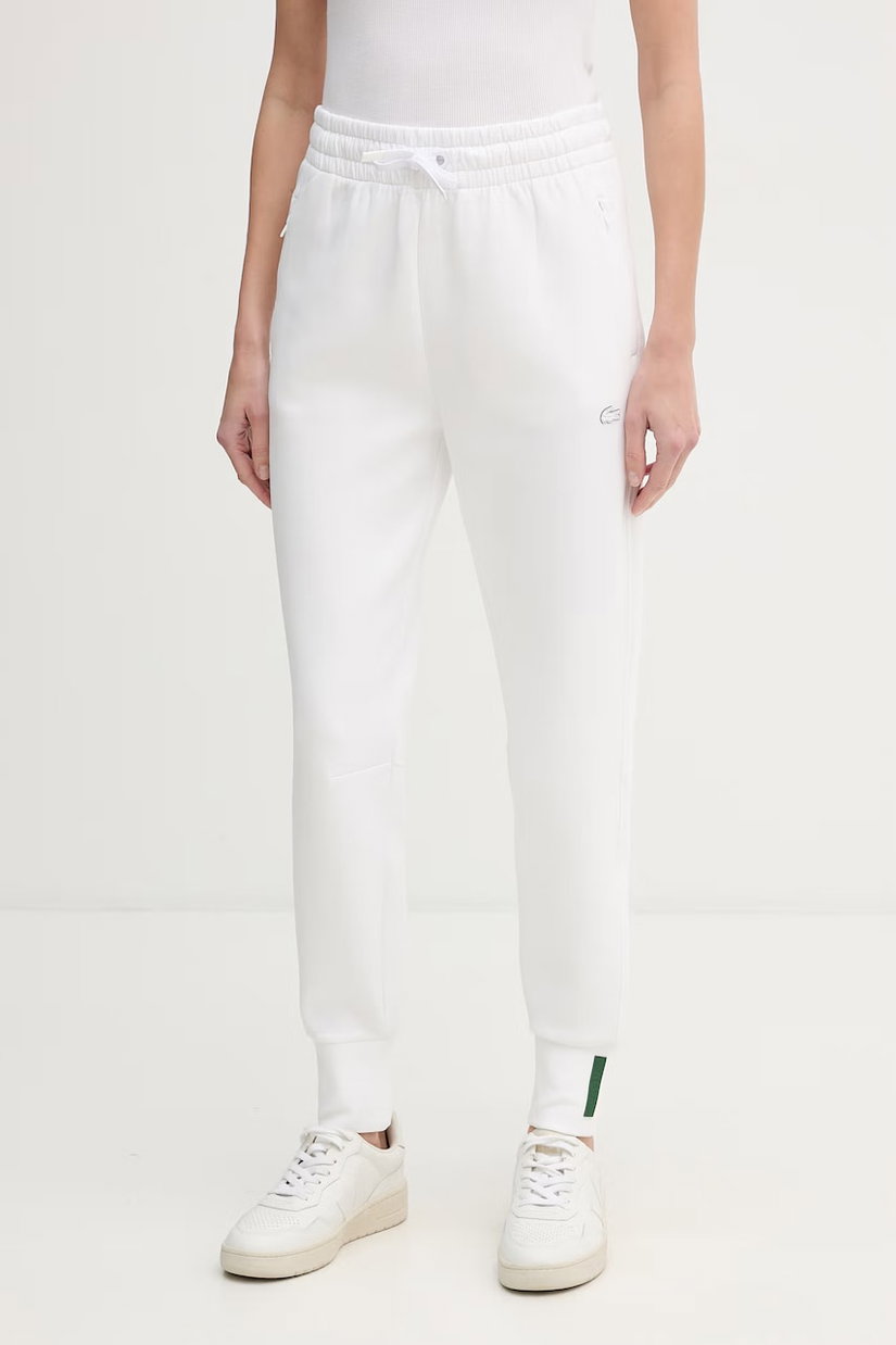 Lacoste pantaloni de trening pentru femei cu bumbac