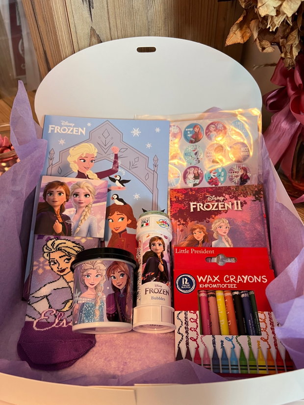 cadou Disney Frozen pentru copii ambalat manual | GeorginaGrace