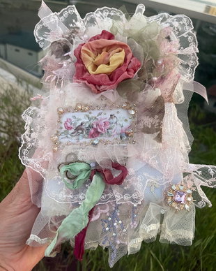 Jurnal handmade unicat Beautiful Garden
