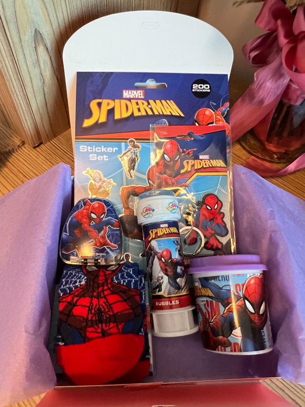 Set cadou Spider-Man GeorginaGrace surpriză pentru micii eroi