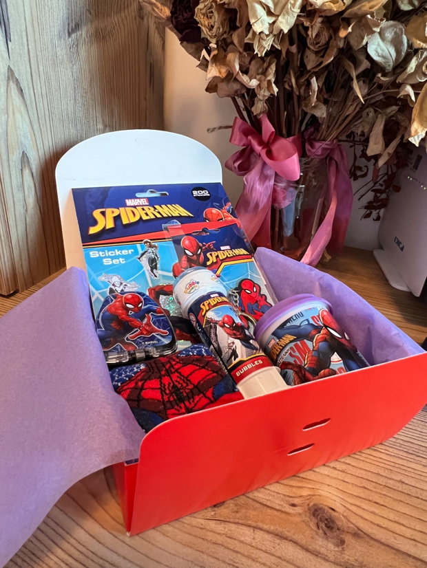 Set cadou Spider-Man GeorginaGrace surpriză pentru micii eroi