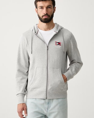 Tommy Hilfiger hanorac cu glugă pentru bărbați, din bumbac