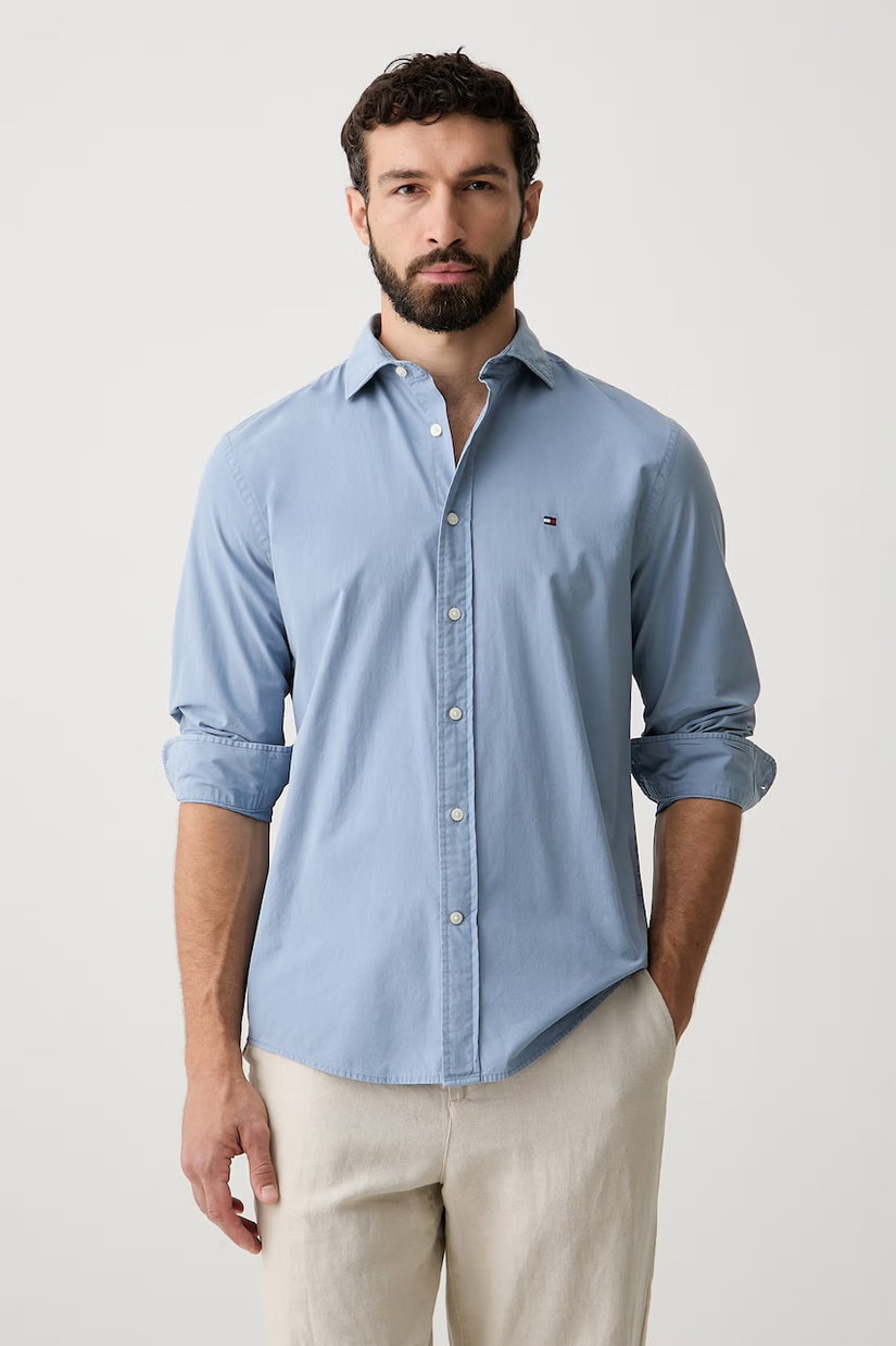 Tommy Hilfiger cămașă pentru bărbați, din bumbac