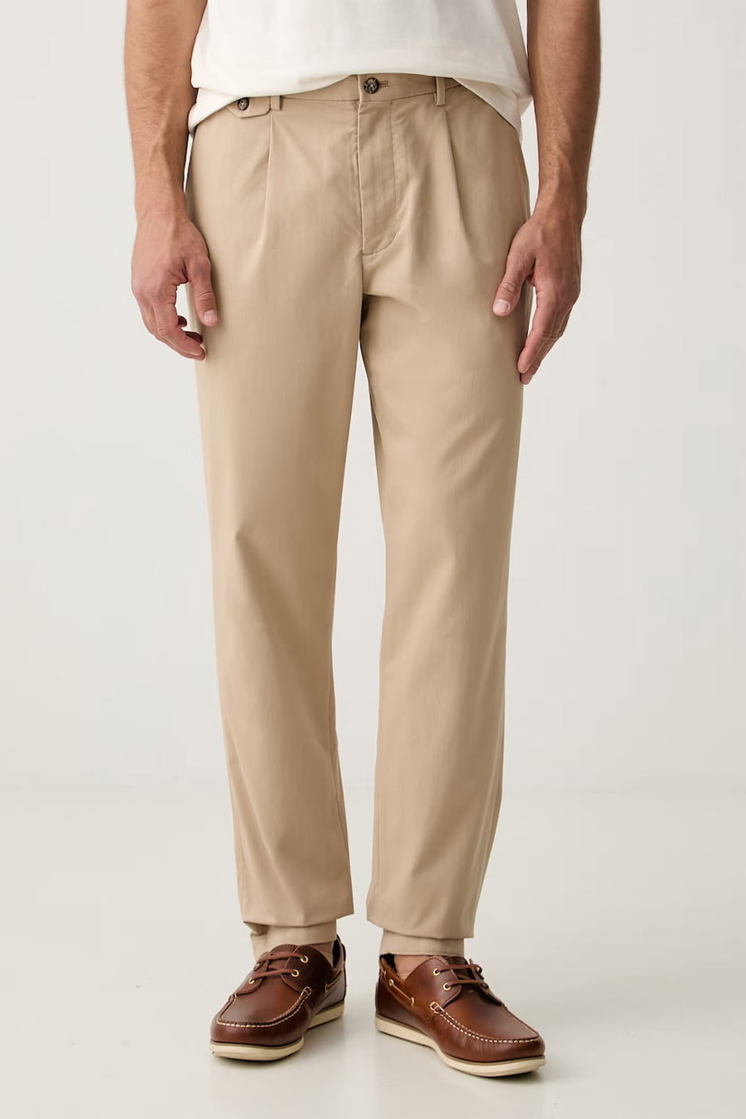 Tommy Hilfiger pantaloni chinos pentru bărbați cu bumbac