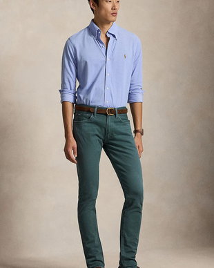 Polo Ralph Lauren cămașă oxford pentru bărbați din bumbac