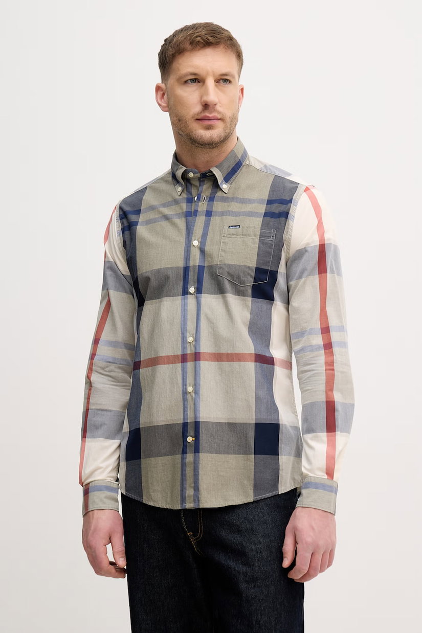 Barbour cămașă pentru bărbați din bumbac Harris Tailored Shirt
