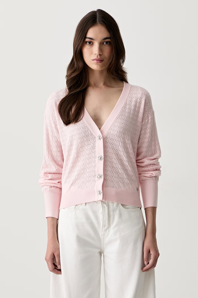 Guess cardigan pentru femei, cu vâscoză NINA