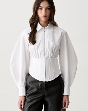 Karl Lagerfeld cămașă pentru femei din bumbac
