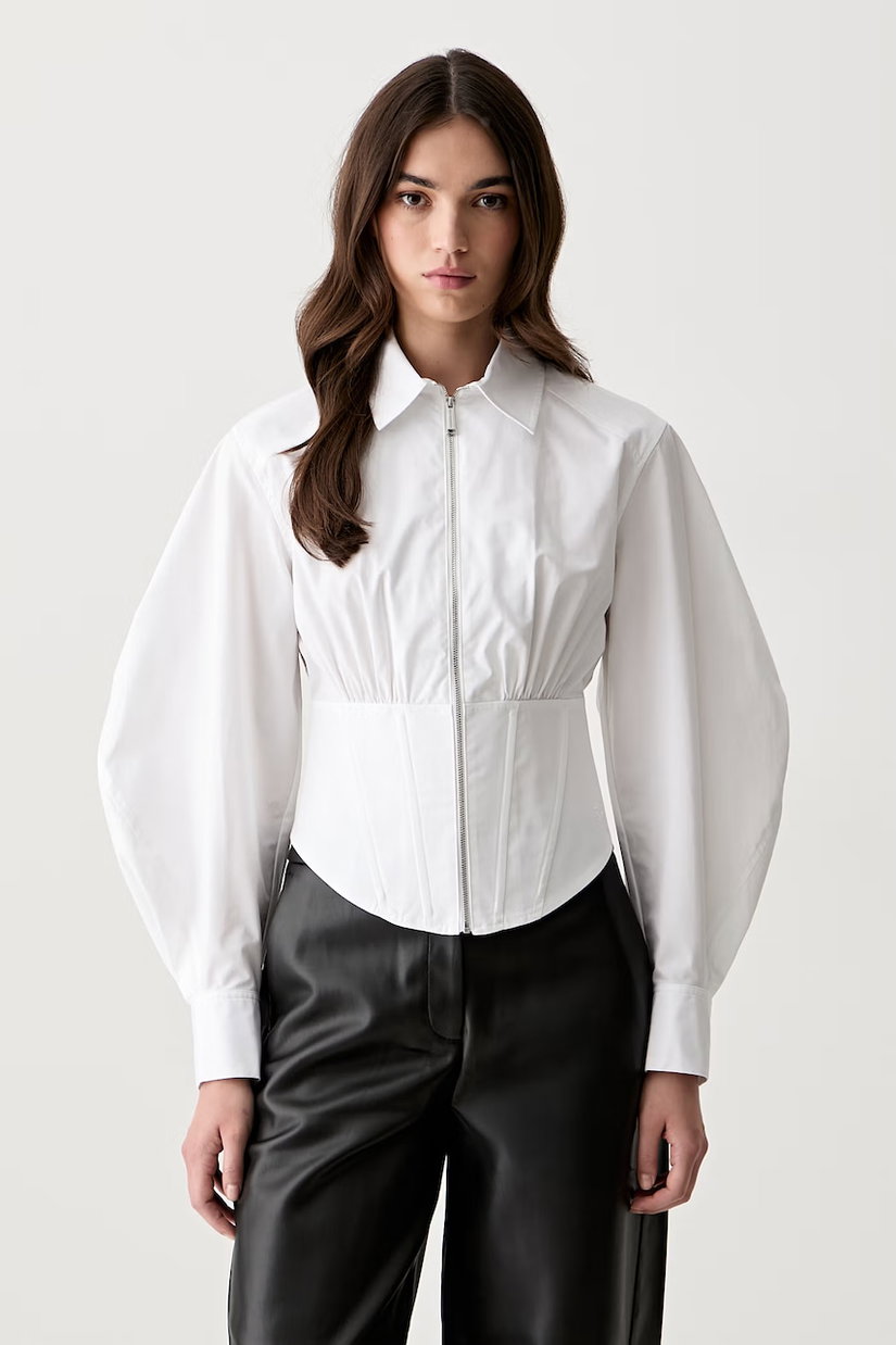 Karl Lagerfeld cămașă pentru femei din bumbac