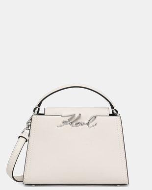Karl Lagerfeld geantă crossbody pentru femei din piele K/SIGNATURE