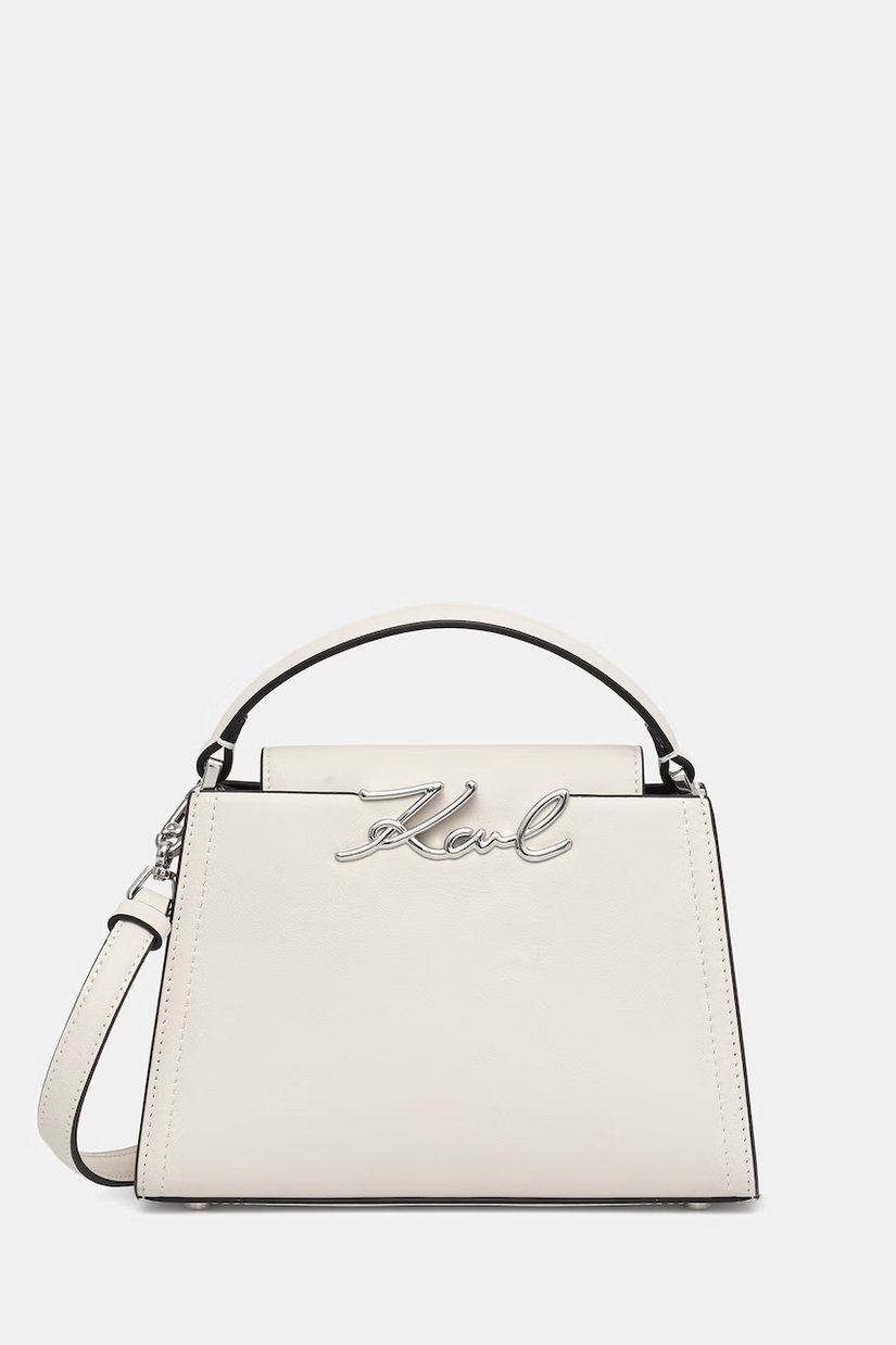 Karl Lagerfeld geantă crossbody pentru femei din piele K/SIGNATURE